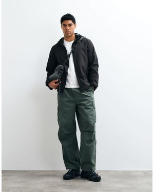 JJ Rebel Leichte jacke mit kapuze - Schwarz