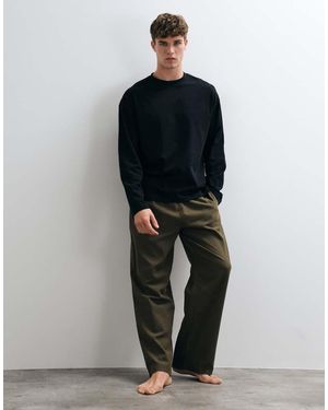 ASOS Ruimvallende Loungebroek - Zwart