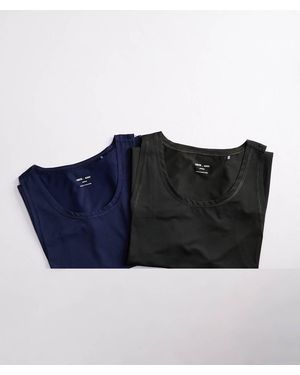 4505 Icon Quick Dry Mesh Training T-shirt 2 Pack - Blue
