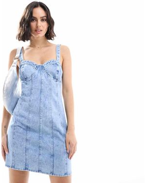 Miss Selfridge Vestito Corto - Blu