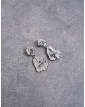 TOPSHOP Portia Drop Earrings - Purple