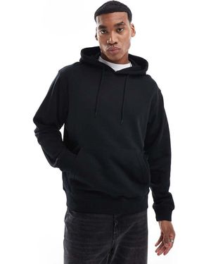 Jack & Jones Felpa Con Cappuccio Super Oversize Nera - Blu