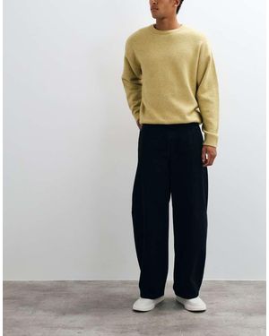 Jack & Jones Vaqueros Joey Baggy Barrel En Lavado Negro - Azul