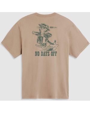 Levi's No Days Off Back Print Relaxed Fit T-shirt - Brown