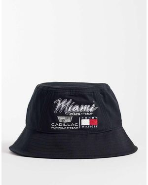 Tommy Hilfiger X Cadillac F1 Miami Bucket Hat - Blue