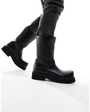 Koi Footwear Koi The General Oversized Tall Boots - Black