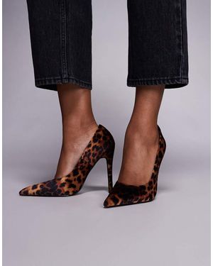 SIMMI Simmi London Alez Heeled Stiletto Court Shoes - Black