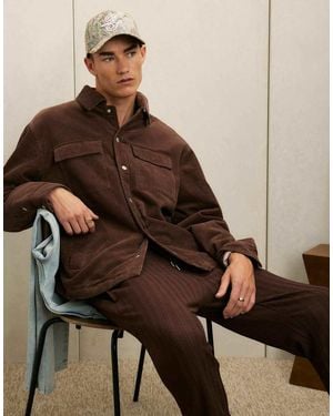 River Island Corduroy Jacket - Brown