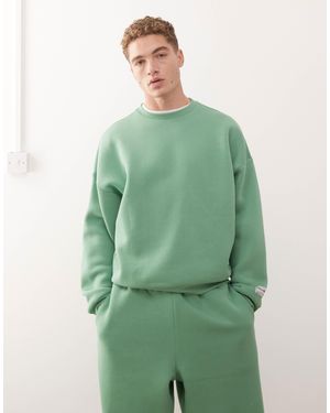 Collusion Heavyweight Boxy Sweat - Green