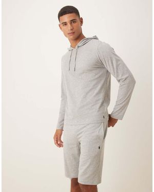 Polo Ralph Lauren Icon Logo Co-ord Lounge Shorts - Grey
