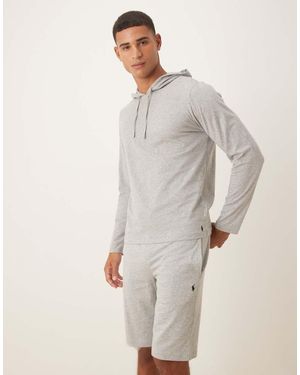 Polo Ralph Lauren Icon Logo Co-ord Lounge Shorts - Grey