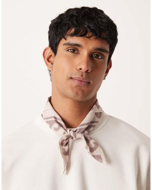 ASOS – baumwoll-bandana - Weiß
