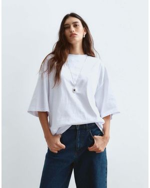 ARRANGE Oversized Premium Heavyweight T-shirt - White