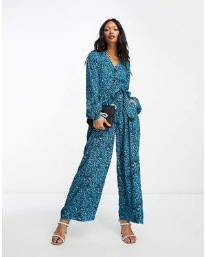 Whistles Wide Leg Jumpsuit - Blue