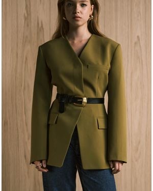 ASOS – taillen- und hüftgürtel - Grün