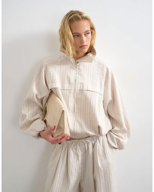 TOPSHOP – jacke aus modal - Natur