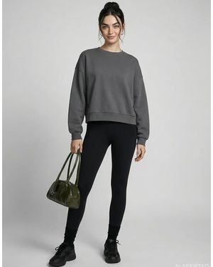 HYPEDROP Sweatshirt Met Lange Mouwen - Grijs