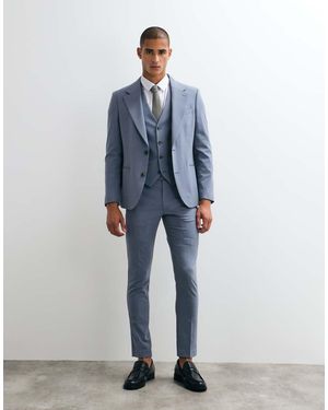 ASOS Skinny Suit Trousers - Blue