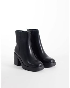 SEQWL Klobige ankle-boots - Blau