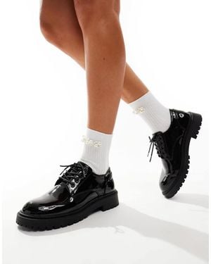 schuh Logan Lace Up Shoes - Black