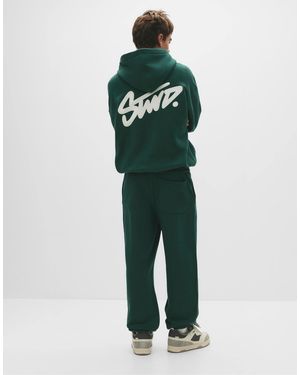 Pull&Bear – jogginghose - Grün