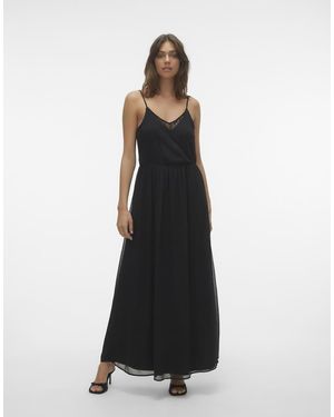 Vero Moda Vestido De - Negro