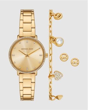 Michael Kors Pyper Two-Hand-Tone Stainless Steel Watch - Metallic