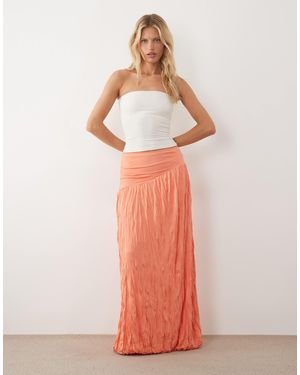 ASOS Mix & Match Plisse Mini Skirt - Pink