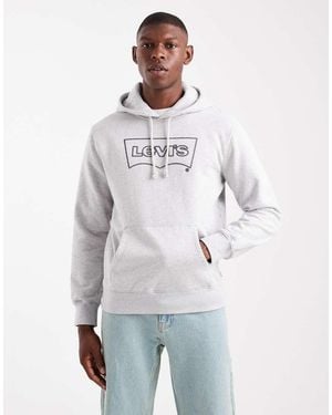 Levi's Rope Batwing Logo Standard Hoodie - White