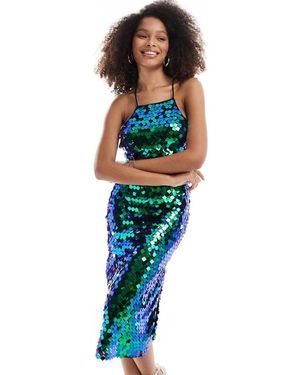 Collective The Label Sequin Maxi - Blue