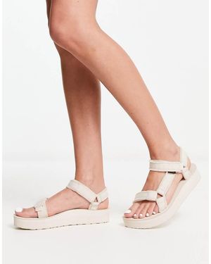Teva Sandalias Con Suela Gruesa Midform Universal De - Neutro