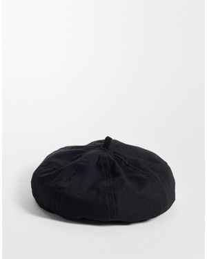 ASOS Lässige baumwoll-baskenmütze - Blau