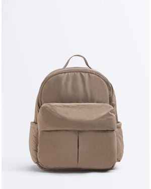 Oysho – großer maternity-rucksack - Braun