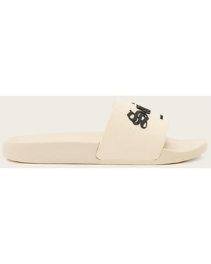 AllSaints Saints & Sinners Logo Slides - Natural