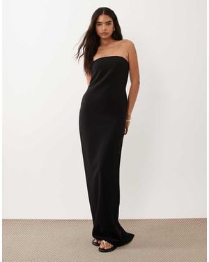 Ralph Lauren Strapless Maxi Dress - Black