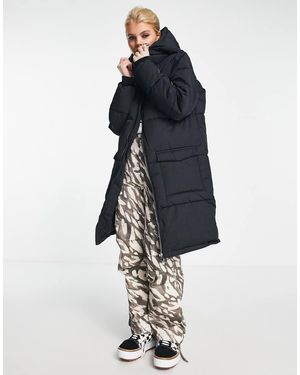 Object Longline Padded Coat - Blue