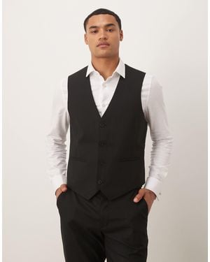 ASOS Slim Suit Waistcoat - Black