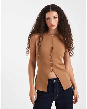 New Look – strickweste - Blau