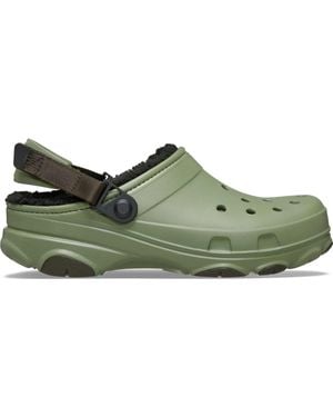 Crocs™ All Terrain Lined Clogs - Green