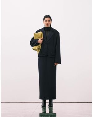 ASOS Tailored Midi Pencil Skirt Co-ord - Blue