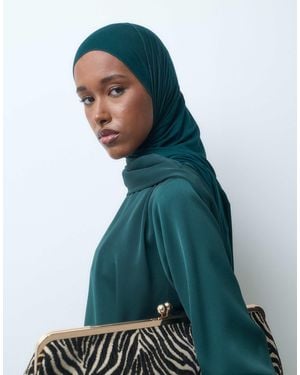 Iyal Super Soft Bamboo Rich Jersey Headscarf - Blue