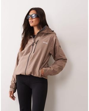 Regatta Wasserdichte shelljacke mit kapuze birchdale ii - Braun