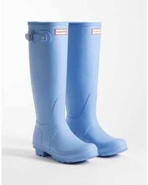 HUNTER Original Tall Wellington Boot - Blue