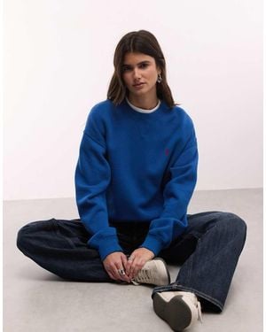 Polo Ralph Lauren Sudadera Con Logo Icónico En Azul