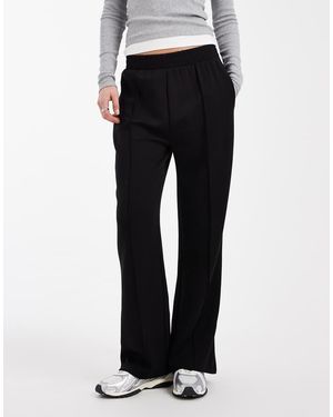 New Look Premium Wide Leg jogger - Black
