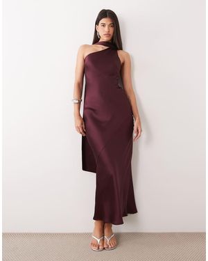 Pretty Lavish Vestito Maxi - Rosso