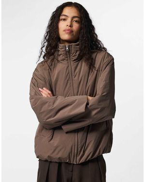 Pieces – jacke - Braun