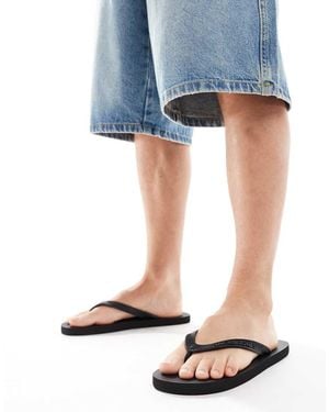 Jack & Jones Infradito Nere Con Logo - Blu