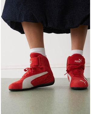 PUMA Speedcat Mid Trainers - Red