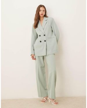 Y.A.S High Waist Straight Leg Tailored Trouser Co-ord - Multicolour
